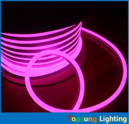 Dekorasi pesta luar ruangan 110V mini dipimpin lampu tali neon fleksibel