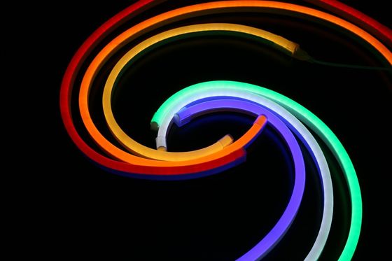 tanda neon multicolor berkualitas tinggi led 8 * 16mm neon-flex cahaya