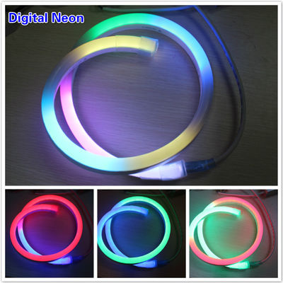 Lampu tali LED yang berubah warna lampu tali neon digital 10 piksel/m