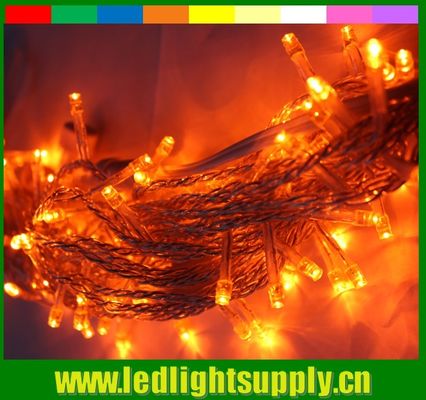 2016 baru RGB warna berubah LED Natal tirai lampu 24v 100 LED