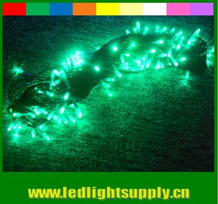 Natal RGBY dipimpin string lampu peri AC bertenaga untuk dekorasi