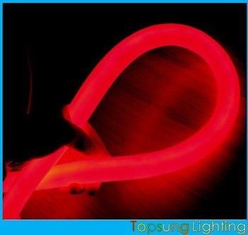jual panas ip67 tahan air 110v merah neon ringan fleksibel tahan air untuk luar ruangan