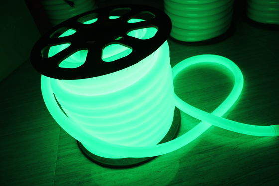 2016 baru hijau 220v 360 derajat dipimpin neon lampu lentur IP67 tahan air untuk luar ruangan
