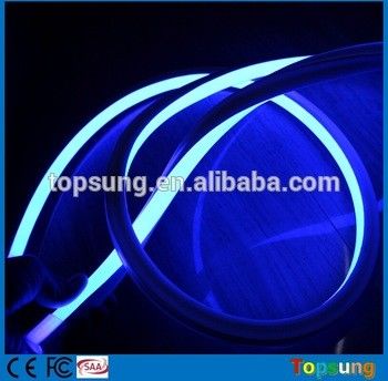 neon flex PVC tabung ungu dipimpin 220v 120leds/m untuk dekorasi luar