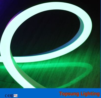 2016 populer hijau 24v dounble sisi dipimpin neon lampu lentur untuk luar ruangan