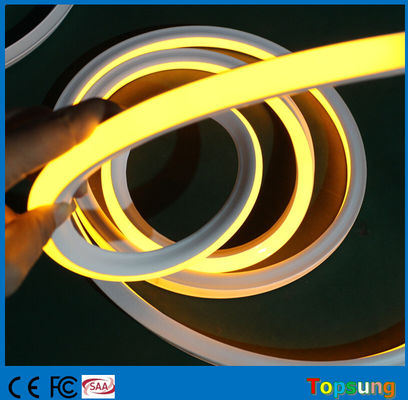Anti-UV Putih Susu PVC Kuning LED Neon Flex Lampu Untuk Dekorasi