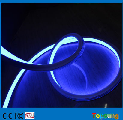 lampu LED view atas 16*16m 230v biru persegi led neon tali fleksibel untuk luar ruangan