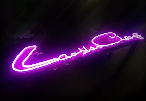 Saling Jack Daniels LED Neon Tanda Visibilitas yang sangat baik untuk signage