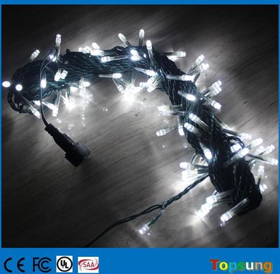 Popular 10m terhubung 110v putih lampu string led peri 100 led