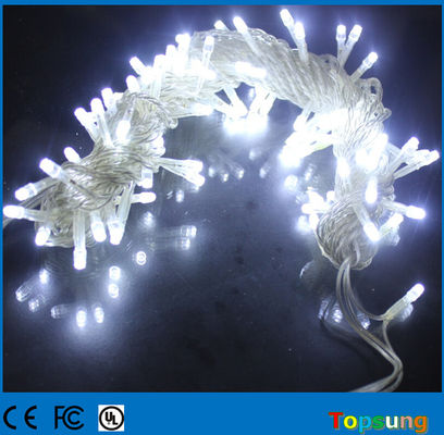 Popular 10m terhubung 110v putih lampu string led peri 100 led