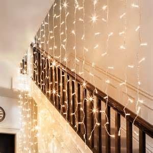 super terang 24v peri lampu Natal dalam ruangan tirai untuk bangunan