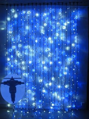 Lampu gorden Natal 12V terlaris untuk bangunan