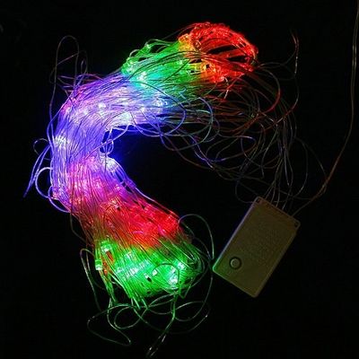 Besting menjual lampu string dekoratif natal 110V lampu jaring led tahan air