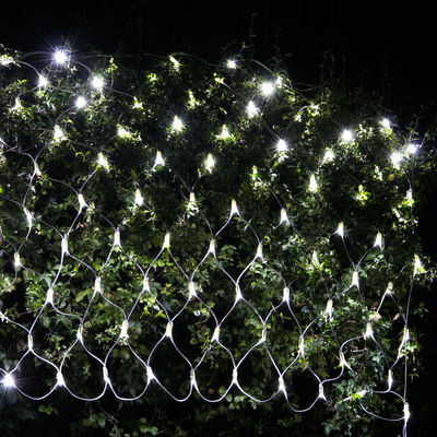 Jual grosir 12V lampu Natal dekoratif stringled lampu jaring untuk bangunan