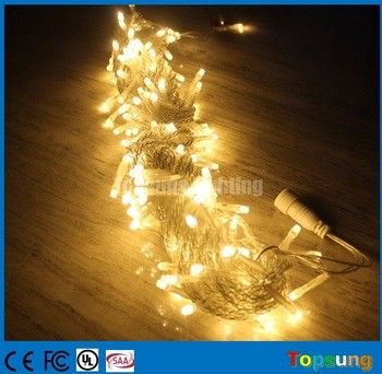 Jual panas 127v panas putih terhubung lampu string peri 10m dekorasi Natal