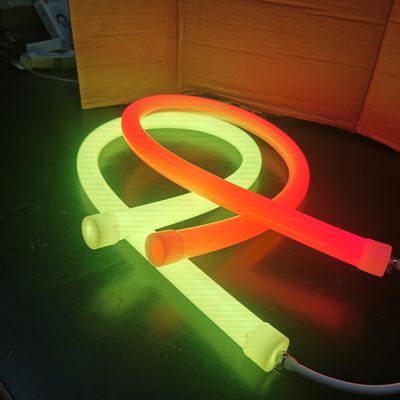 New App Mobile Control Silicone neon flex tabung lampu liburan 360 derajat 24v dipimpin neon flex tabung