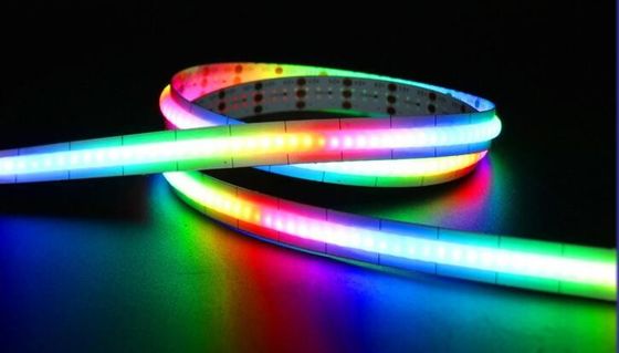 Topsung Dream Color LED 720 leds / m RGB Pixel COB Lampu Strip pencahayaan