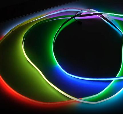 Topsung Dream Color LED 720 leds / m RGB Pixel COB Lampu Strip pencahayaan