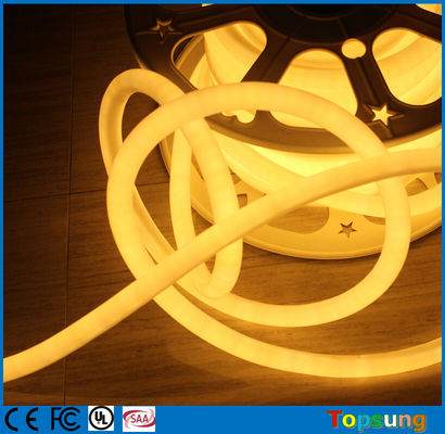 360 derajat bulat mini led neon flex strip untuk dekorasi xmas 220v hangat putih mini 16mm