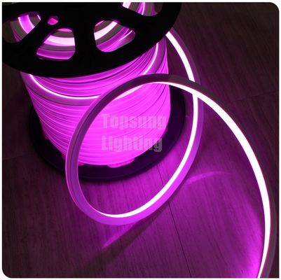 jual panas 16*16mm bentuk persegi neon flex 110v pink led neon tabung ip68
