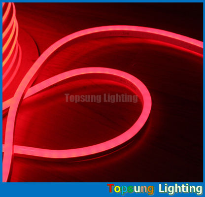 ukuran mini LED lampu neon 8,5 * 17mm tahan air IP65 pink neon lampu led fleksibel