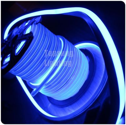 SMD 2835 promosi biru persegi dipimpin neon lampu fleksibel 16X16mm 12v untuk bangunan