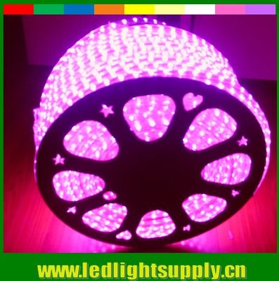 Jual grosir AC LED 110V strip pita led fleksibel 5050 smd pink 60LED/m strip