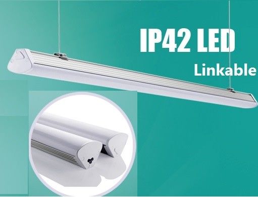 2017 Baru 2F 20W dipimpin lampu suspensi linear perlengkapan lampu led linkable dengan kualitas tinggi