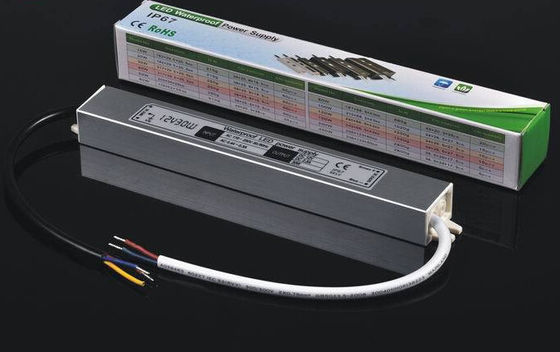 Kualitas tinggi 24v 30w tahan air IP67 led power supply driver LED untuk dijual