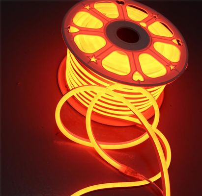 lampu tali neon fleksibel multi-warna 220v 8*16mm led ultra tipis