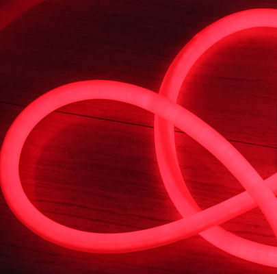 360 led lampu tali bulat 120v lampu neon 25mm selang pvc fleksibel neon pengganti warna merah