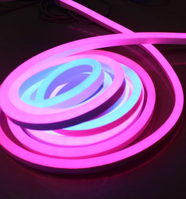 24v rgb led neon flex digital led neon lampu natal dekorasi luar ruangan