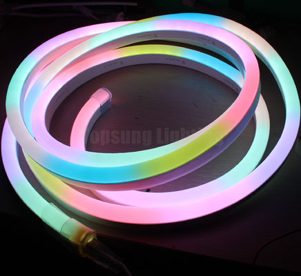 lampu strip led fleksibel 14*26mm 24v digital berwarna lampu neon led