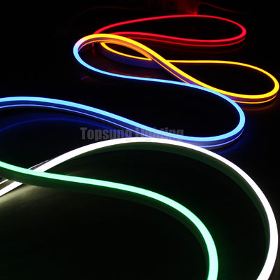RGB Digital Pixel Chasing LED Neon dengan ukuran 11*19mm IP67 DC24v neon Lampu tali fleksibel