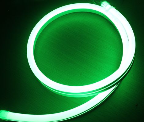 Kualitas 11x18mm Super terang SMD2835 Brand New LED Flex Neon tali warna hijau terang 12 volt warna jaket pvc