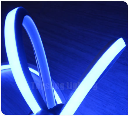 12v biru Top-view Flat 16x16mm neonflex Square dipimpin neon flex tabung biru SMD tali strip neon pita dekorasi