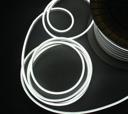 LED neon putih dingin 12v silikon neon strip cahaya mini 6mm smd led neon lampu lentur