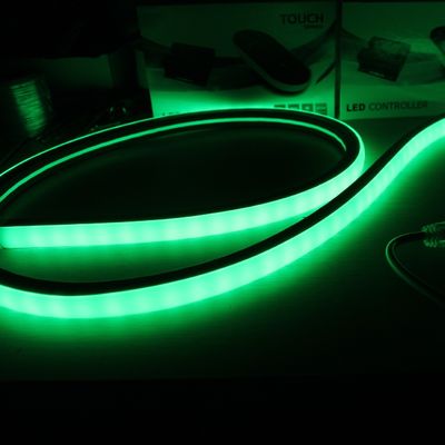 magic dmx led neon tube tipis 17mm * 17mm persegi digital neon-flex 10 piksel/M rgb