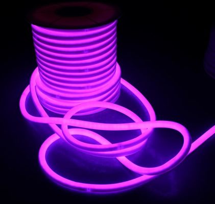 360 derajat bulat bentuk fleksibel rgb dipimpin neon fleksibel silikon neon-flex tali