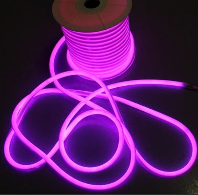 lampu strip neon led silikon RGB DC24V tahan air IP68 24V led neon lampu tali fleksibel