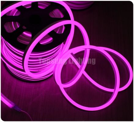 14mm berkualitas tinggi ungu dipimpin neon fleksibel strip lampu 110v neo neon tali