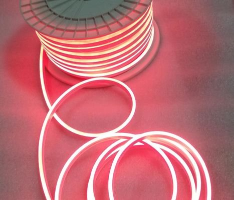 12v led strip 2835 Pencahayaan Fleksibel mini neon Flex LED Neon Light Sign Rumah Dekorasi merah