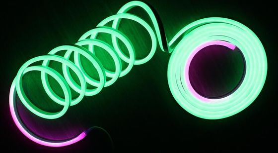 RGB Digital Pixel Chasing 11x19mm LED datar Neon LED neon lampu lentur di tabung piksel stok
