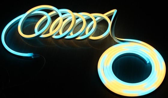 Lampu neon RGB Flex yang dapat diprogram strip tali mini Flat 11x19mm 10pixel/M