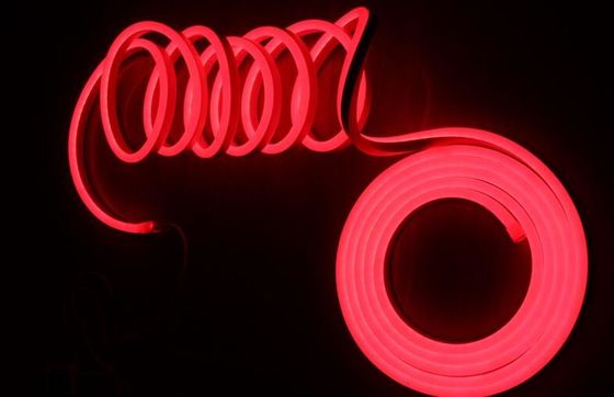 Lampu neon RGB Flex yang dapat diprogram strip tali mini Flat 11x19mm 10pixel/M