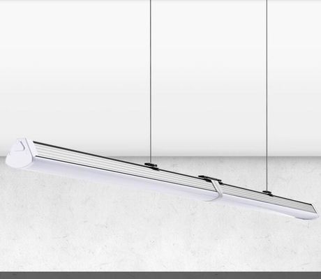 60w 1500mm Modern Lampu Linear Langit-langit Pendant Batten Lampu Max 42m Linkable Ip42
