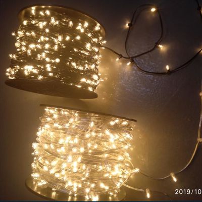 Dekorasi Pohon Outdoor Natal Multi warna LED 12V LED Clip Lampu perayaan pencahayaan