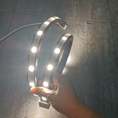 10m Roll LED Lampu Lanskap Lampu Pembersih Dinding Lampu Luar 24v Hitam 18watt