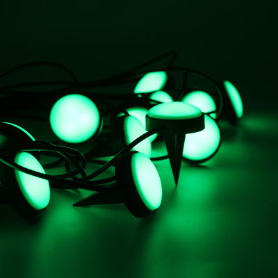 WIFI APP Taman Led String Lampu Plug-In RGB Pixel Lampu Lawn